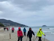 ALLENAMENTO DI NORDIC WALKING A LAIGUEGLIA