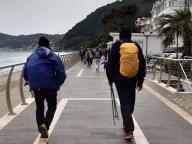 ALLENAMENTO DI NORDIC WALKING A LAIGUEGLIA